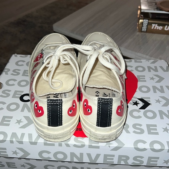Converse x Comme des Garçons PLAY Chuck 70 Multi Heart - Picture 5 of 7